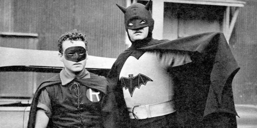Batman & Robin in the 1949 serial