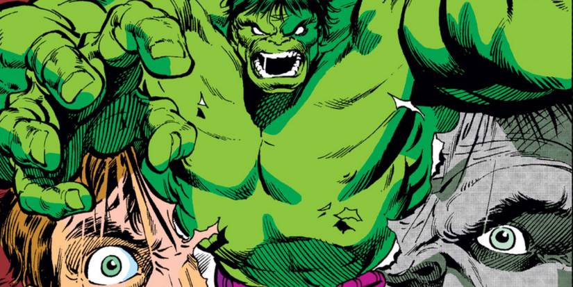 Bruce Banner, Savage Hulk, and Gray Hulk in The Incredible Hulk #372. 