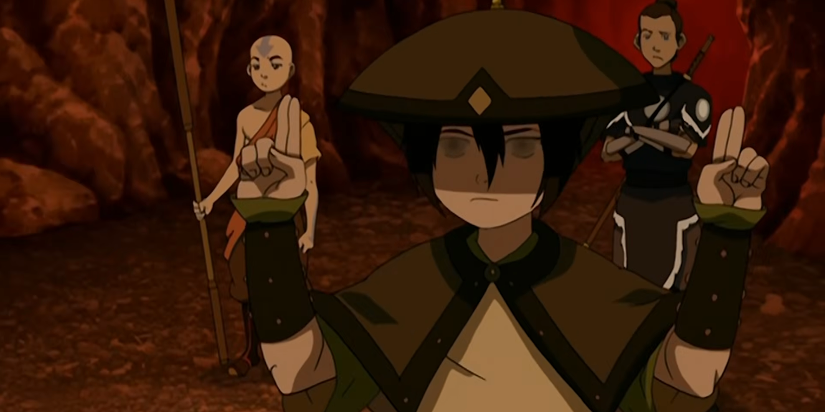 Toph Beifong in Avatar: The Last Airbender