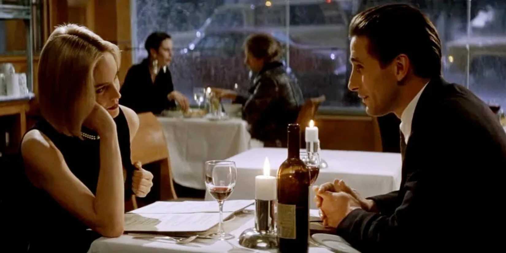 Sharon Stone as Carly Norris and William Baldwin as Zeke Hawkins in 'Silver.'