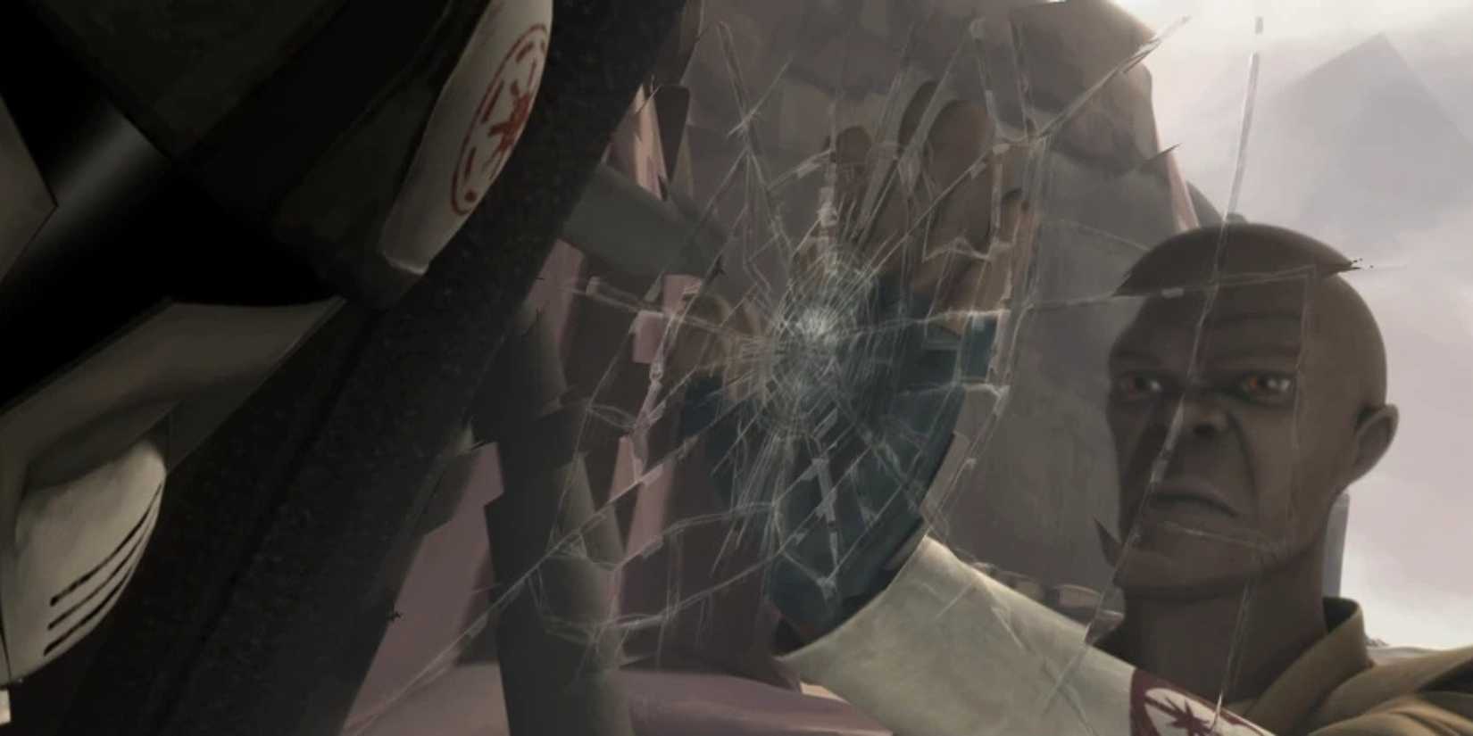 Mace Windu uses Shatterpoint in 'Star Wars: The Clone Wars.'