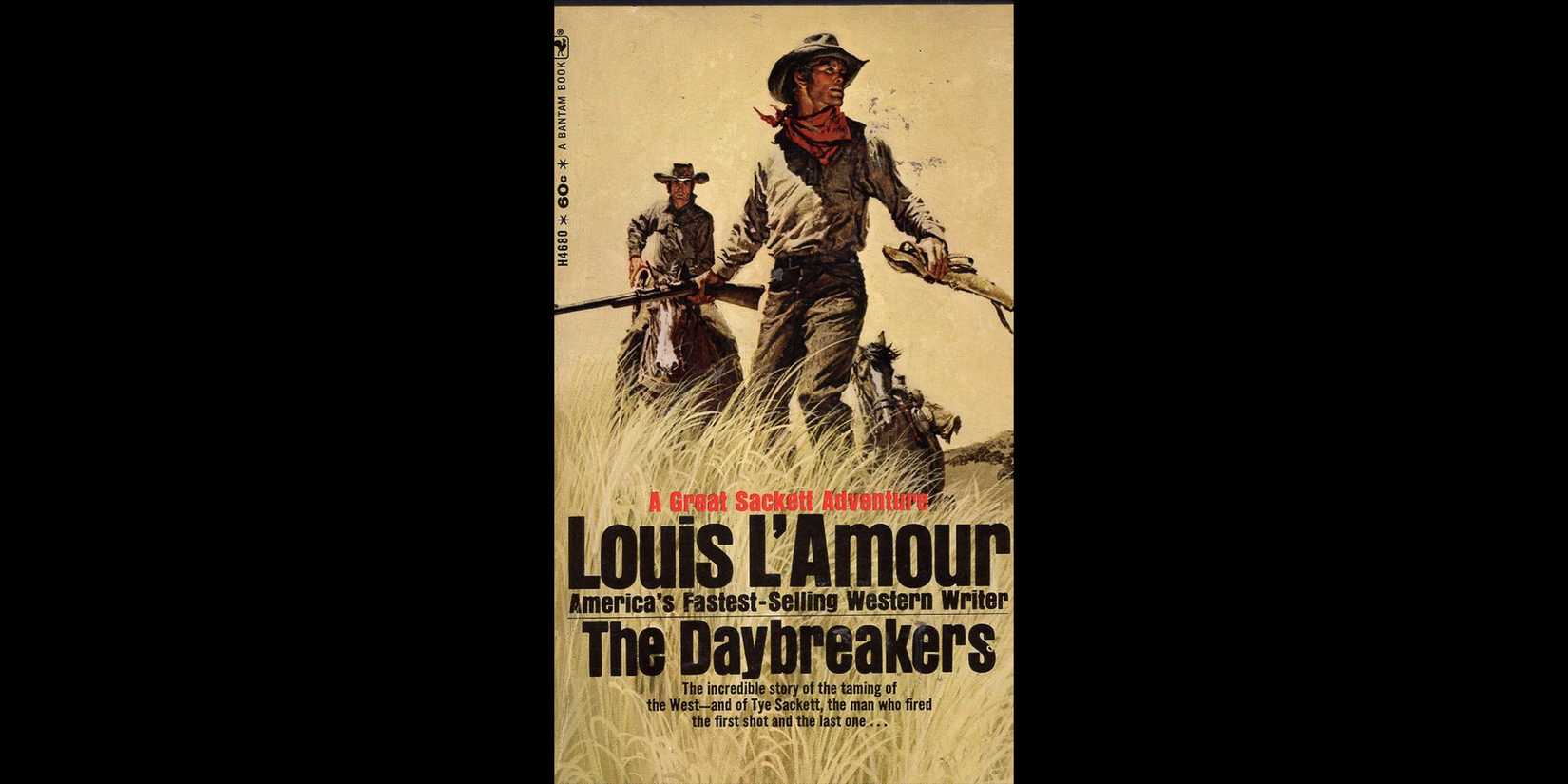 The cover for 'The Daybreakers' by Louis L'Amour