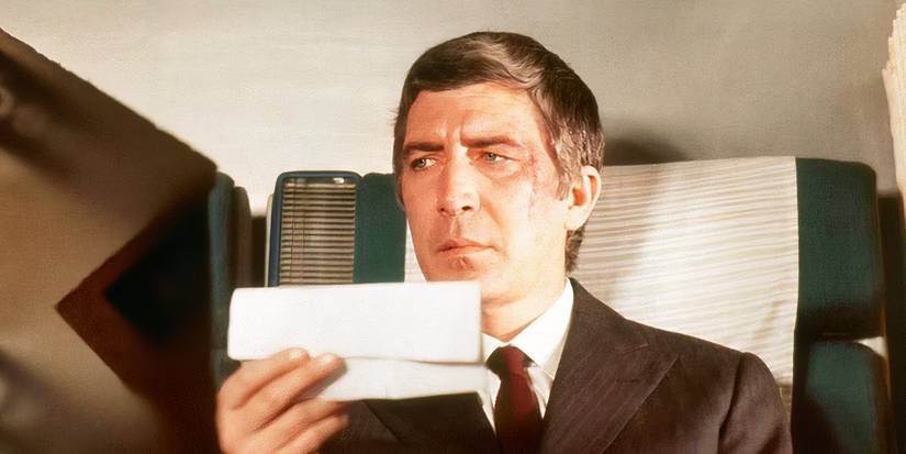 Patrick O'Neal in a scene from the 1970 spy thriller film The Kremlin Letter