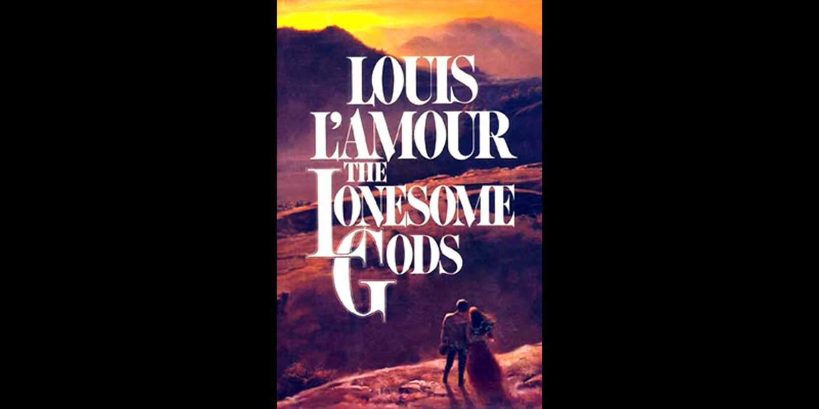 The cover for ‘The Lonesome Gods’ by Louis L'Amour