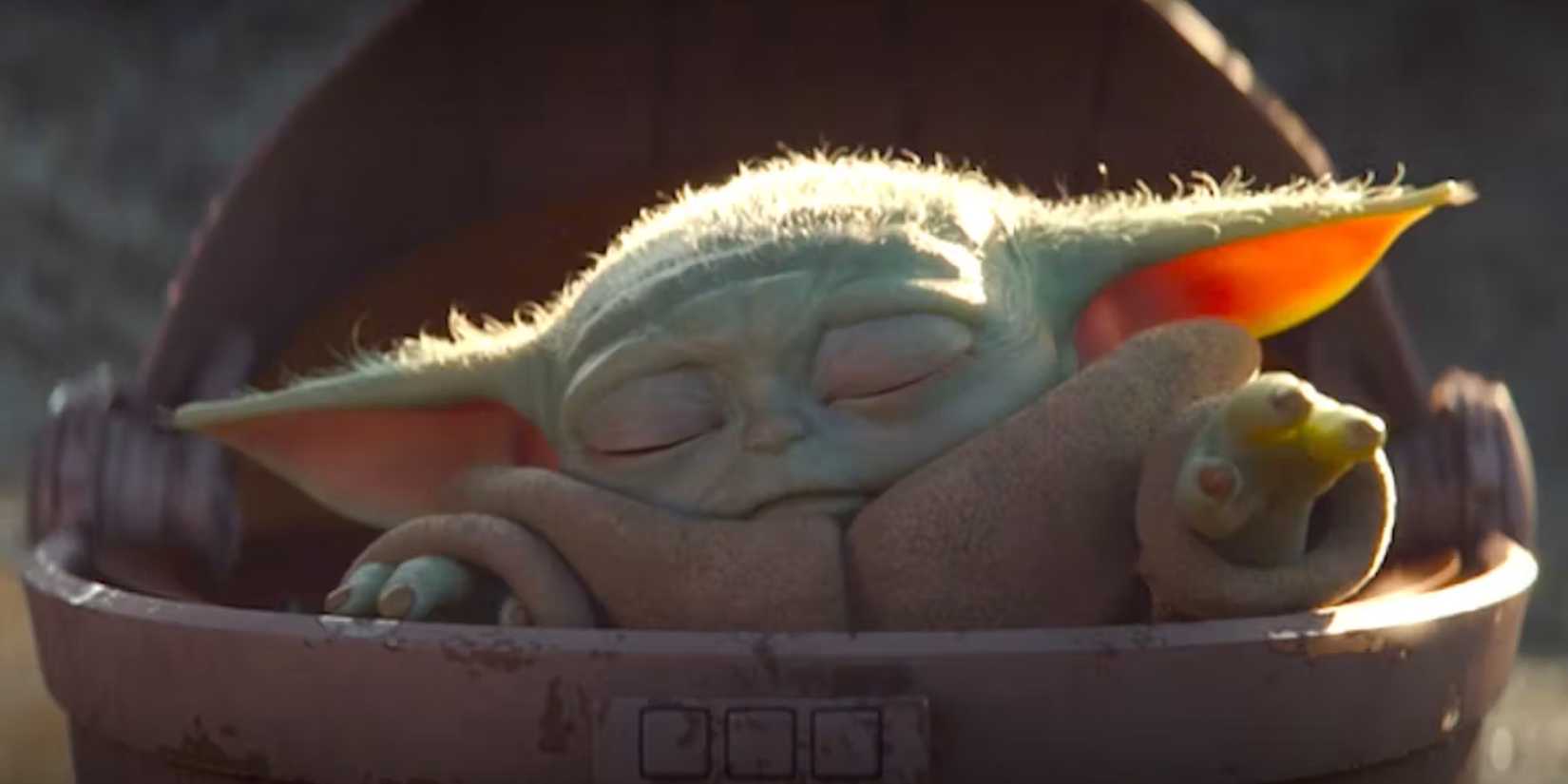 Grogu uses Force Healing in 'The Mandalorian.'