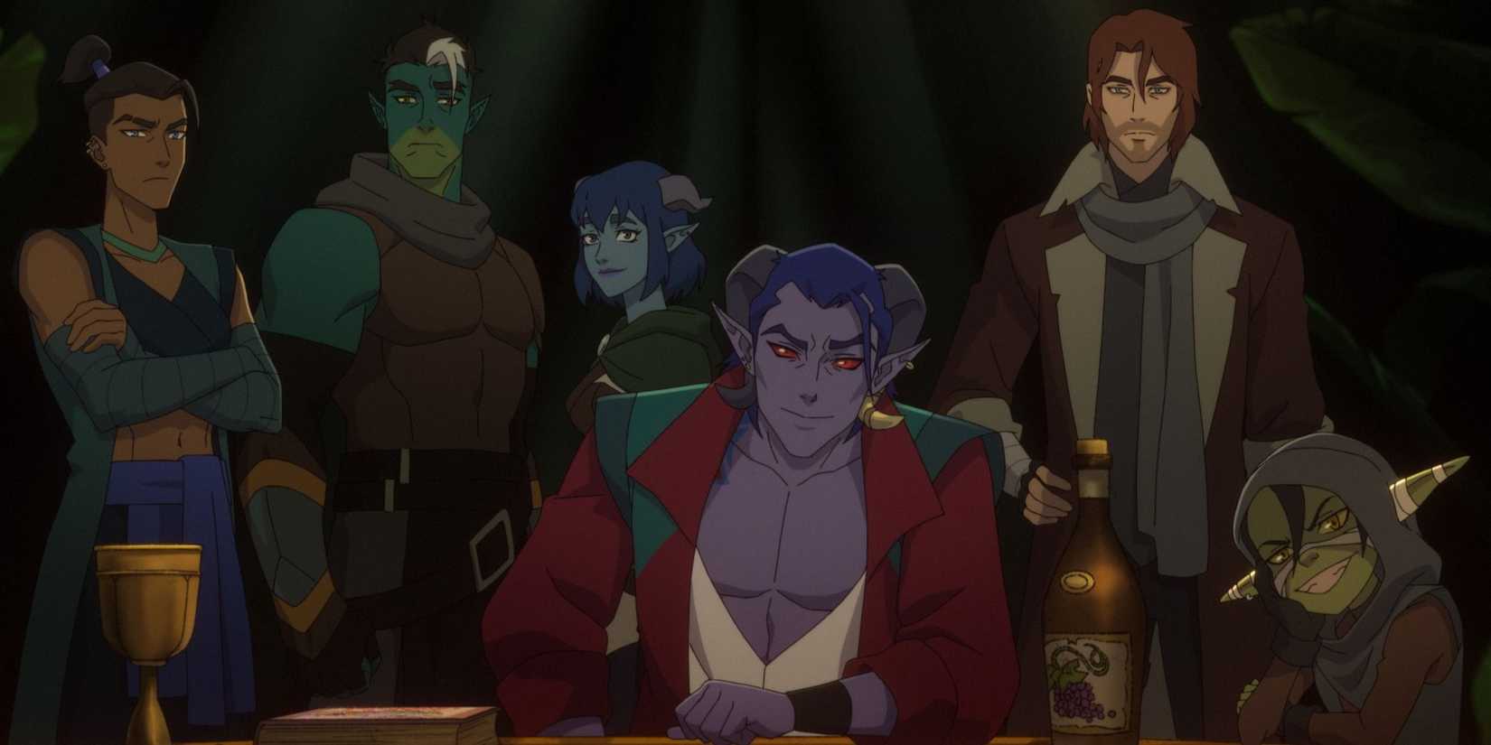 The main characters of The Mighty Nein
