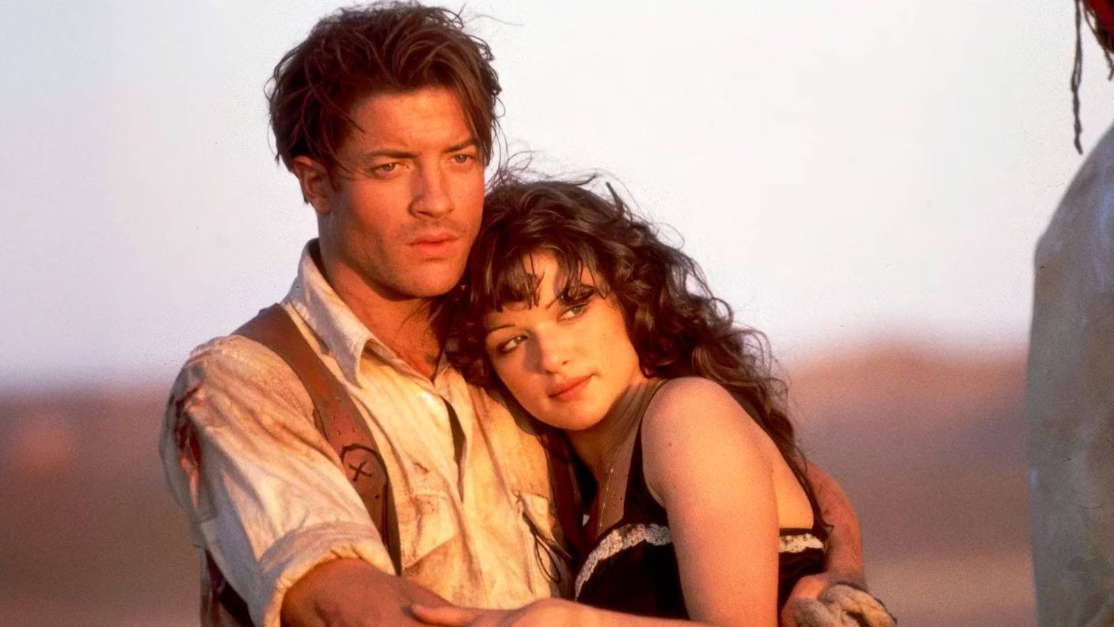Rachel Weisz and Brendan Fraser in 1999's The Mummy.