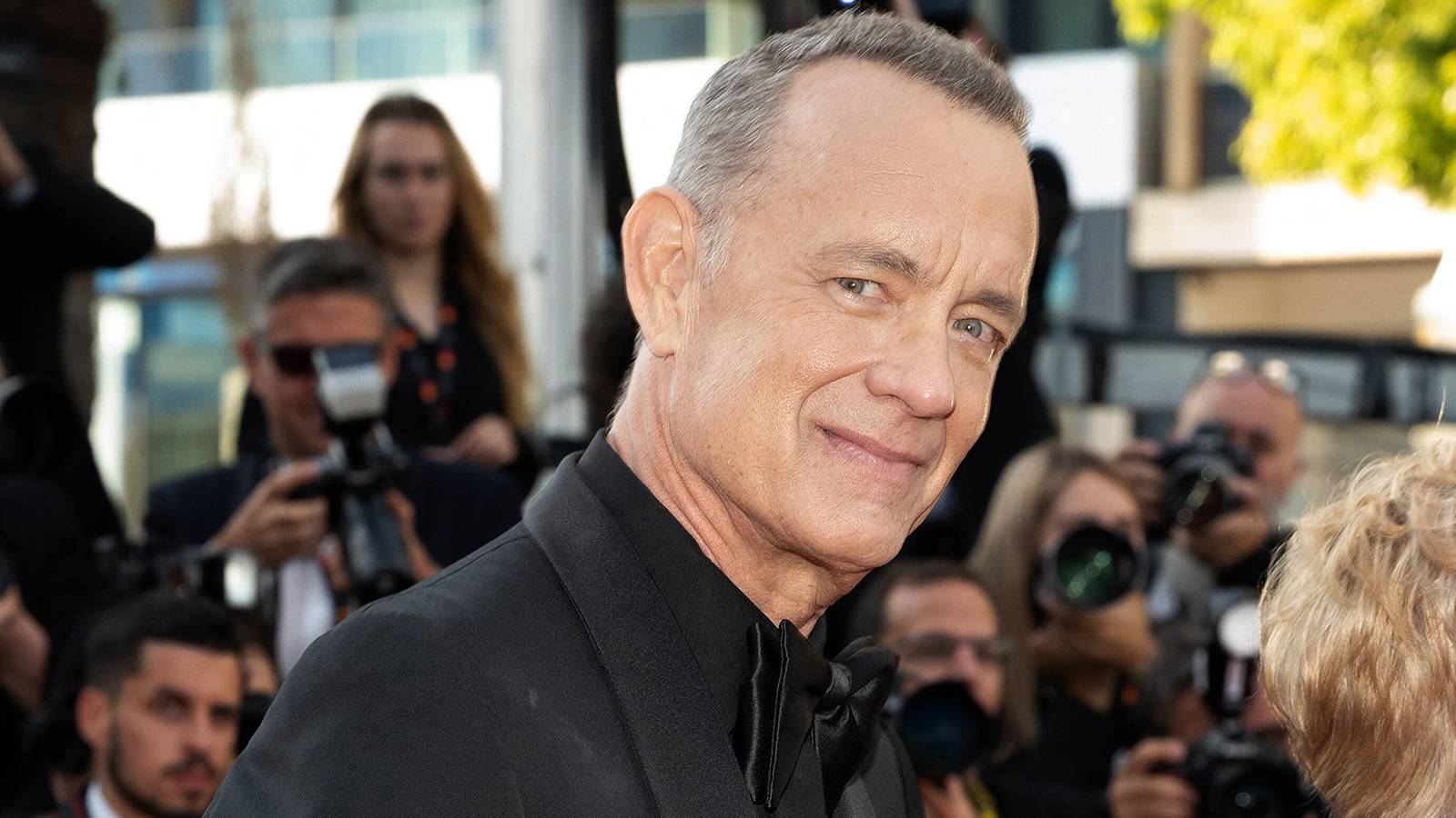 Tom Hanks on the red carpet