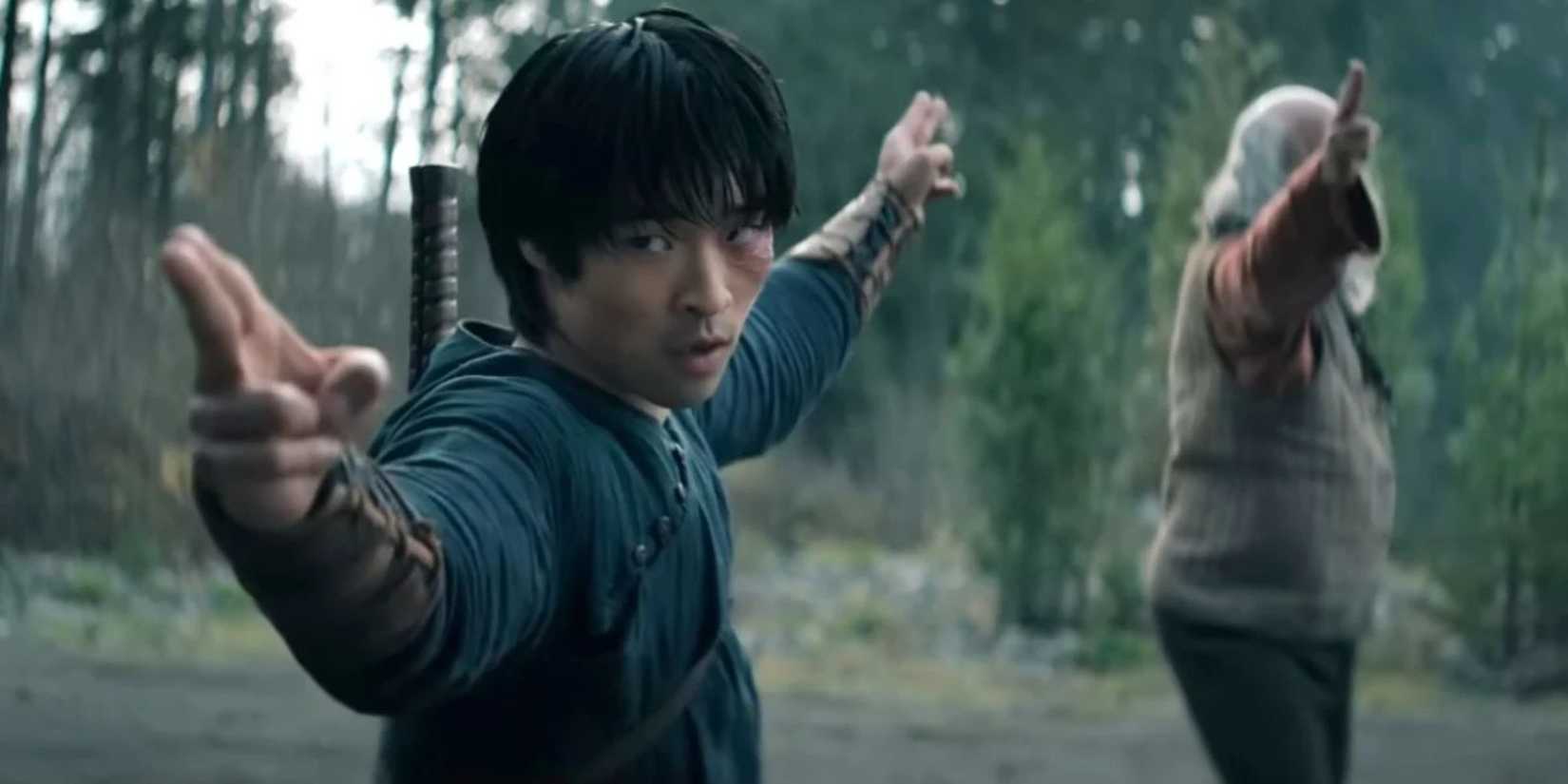 Zuko and Iroh training together