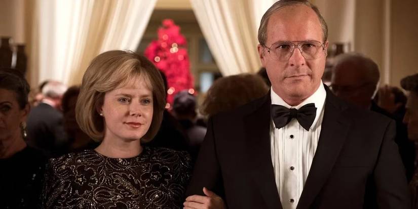 Amy Adams and Christian Bale in Vice