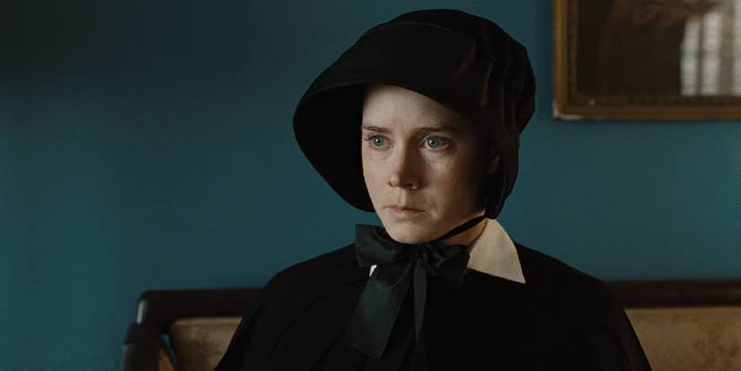 A close-up shot of Amy Adams in Doubt.