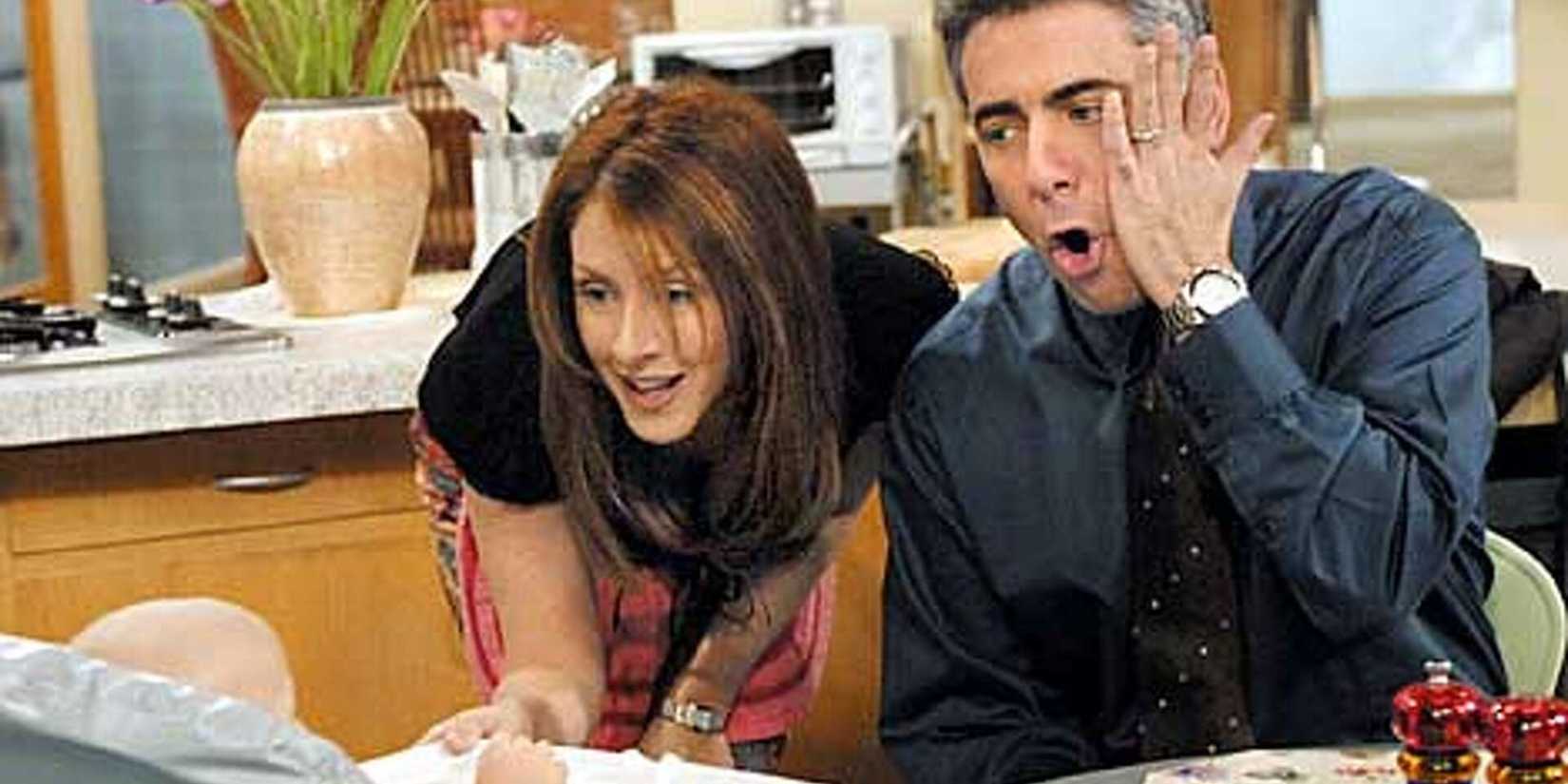Joely Fisher as Lizzy Collins Spencer and Adam Arkin as Walter Spencer in 'Baby Bob.'