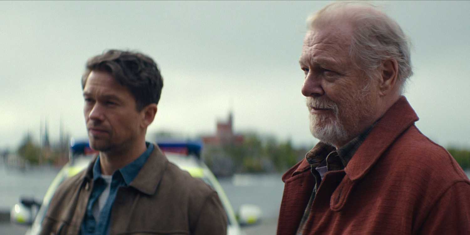 Jakob Oftebro as Thomas Berg and Peter Andersson as Alfred Berg in 'Blood Sacrifice'