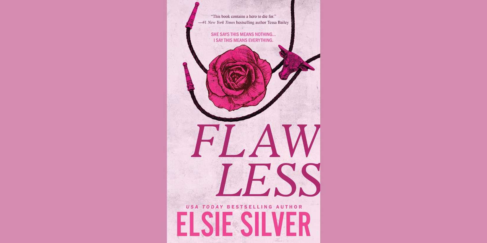 The front cover of 'Flawless' by Elsie Silver 