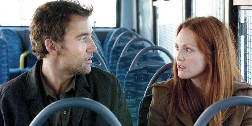 Clive Owen and Julianne Moore in Children of Men