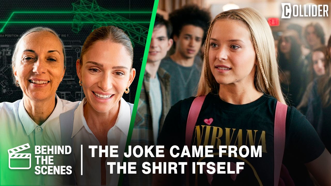 Elle: The Nirvana Shirt Changed the Script | Collider BTS image