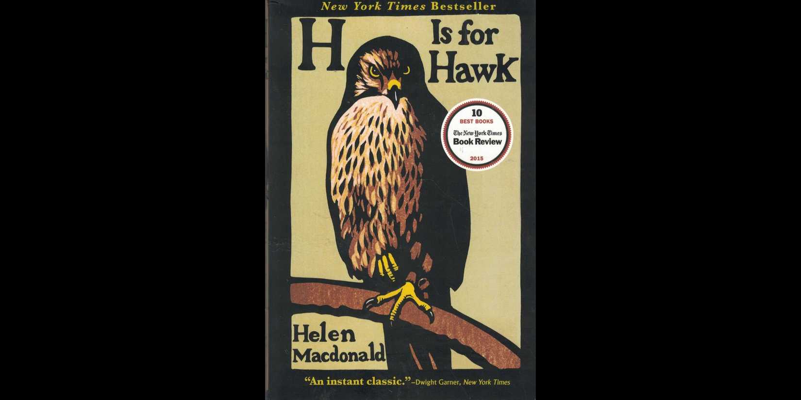 Cover of 'H is for Hawk' by Helen Macdonald
