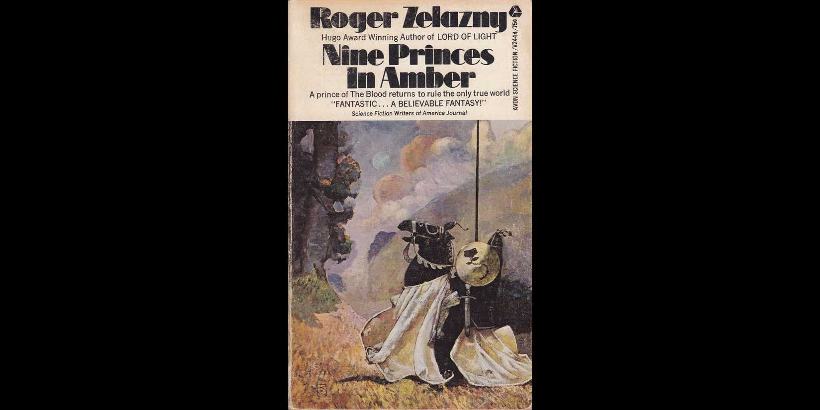 Cover of 'Nine Princes in Amber' by Roger Zelazny