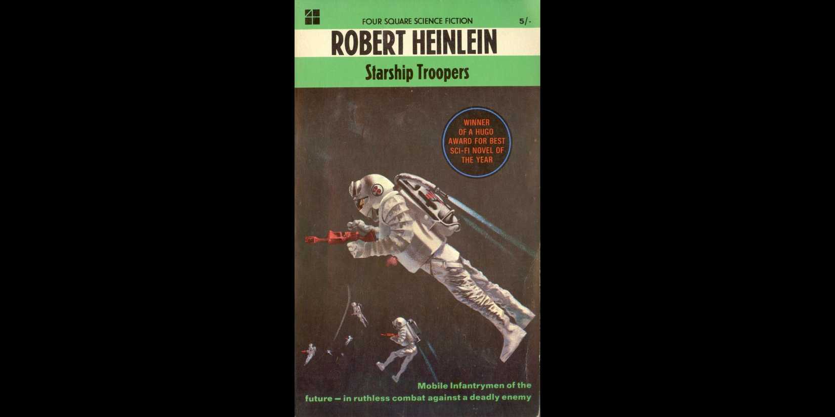 Cover of 'Starship Troopers' by Robert A. Heinlein