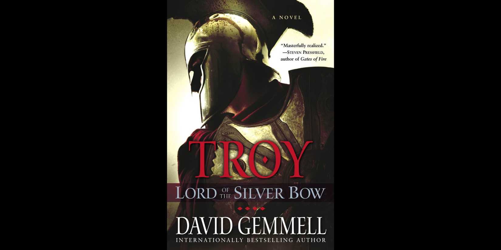 Cover of 'Troy - Lord of the Silver Bow' by David Gemmell