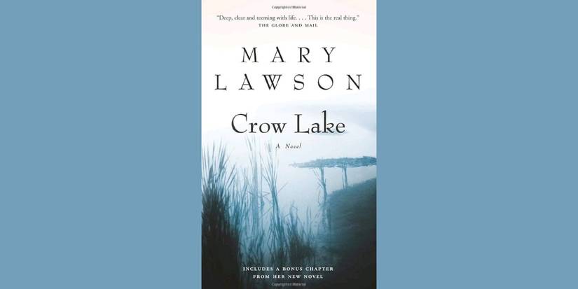 The book cover for Crow Lake by Mary Lawson