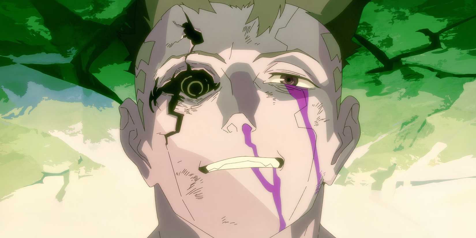 Cyberpunk Edgerunners' David dying in Episode 10.