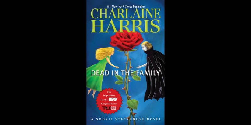 Dead in the Family by Charlaine Harris book cover.