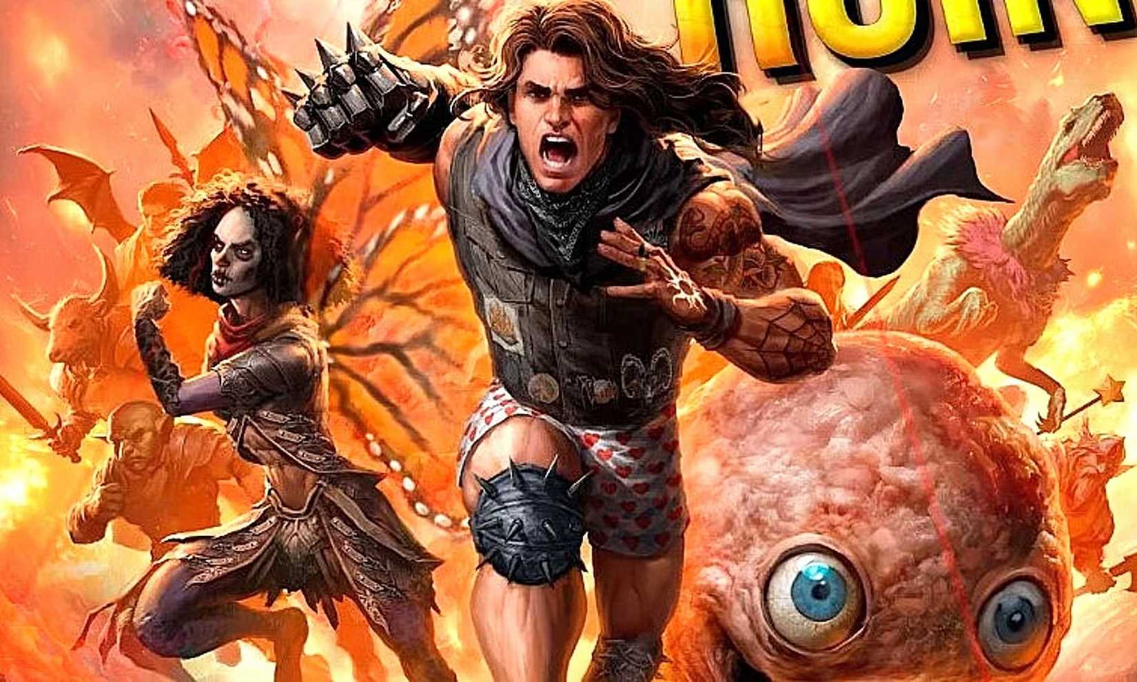 Carl attacks on the cover of This Inevitable Ruin