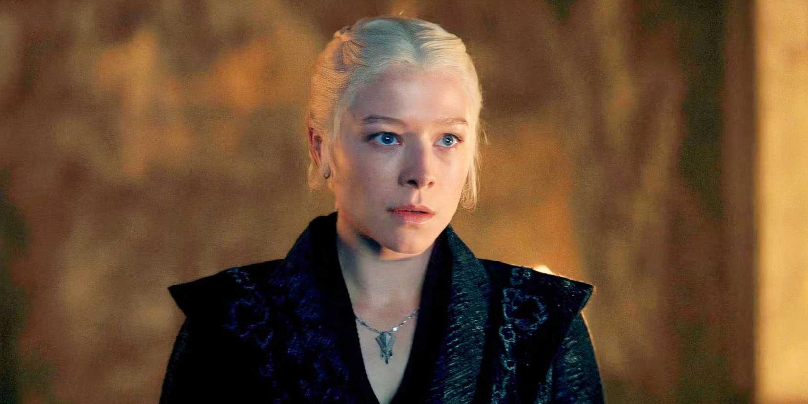 Emma D'Arcy as Rhaenyra Targaryan in House of the Dragon S2, E6