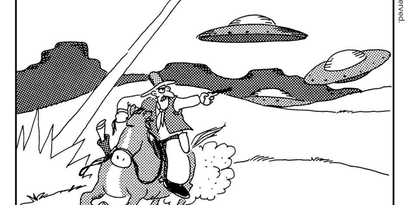 Far Side Cowboys & Aliens