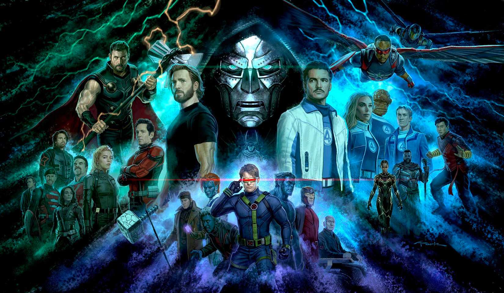 Concept art for 'Avengers: Doomsday'