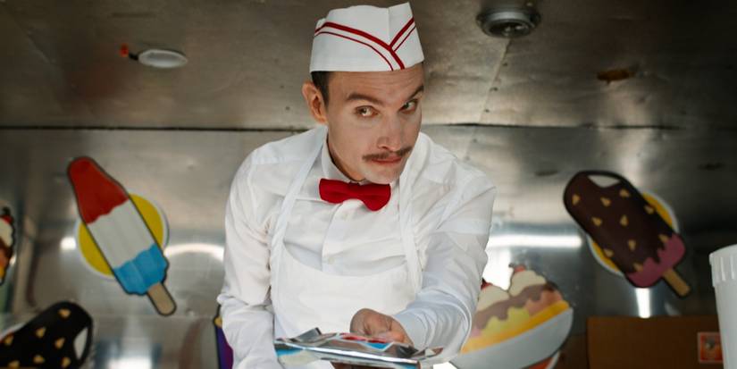 Ari Millen as the Ice Cream Man in 'Ice Cream Man'