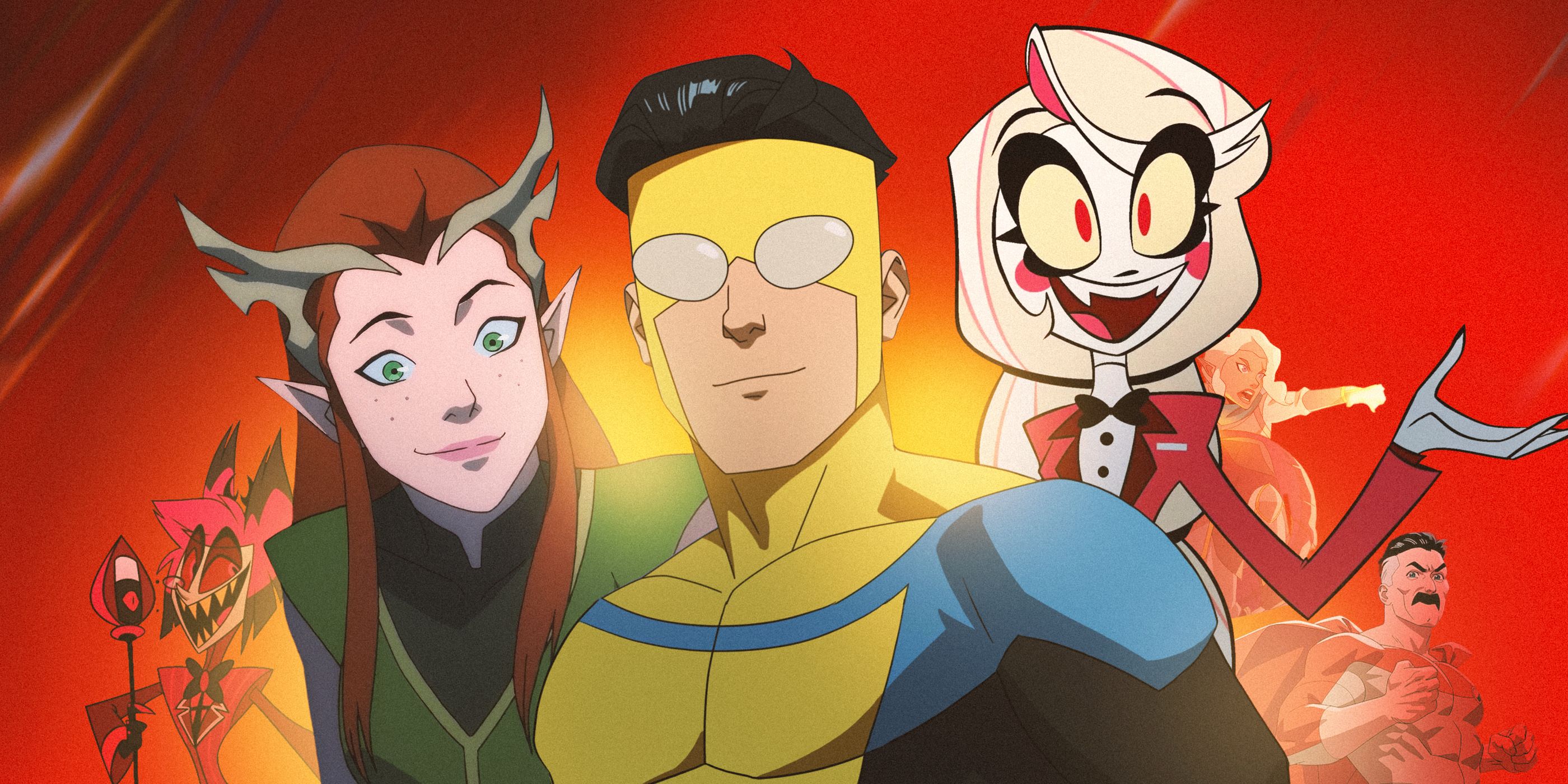 Prime Video's 'Invincible,' 'Hazbin Hotel,' and 'Vox Machina' Creators Pitch the Ultimate Crossover [Exclusive] image