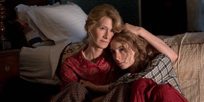 Laura Dern and Saoirse Ronan in Little Women