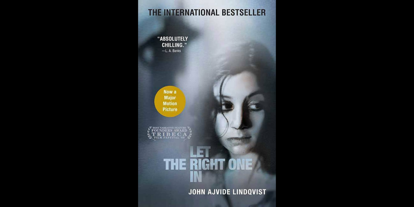 Book cover for 'Let the Right One In' by John Ajvide Lindqvist