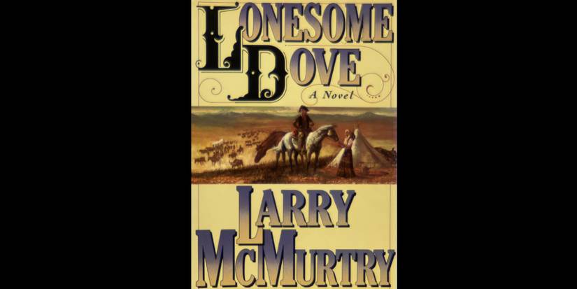 Lonesome Dove - book cover - 1985