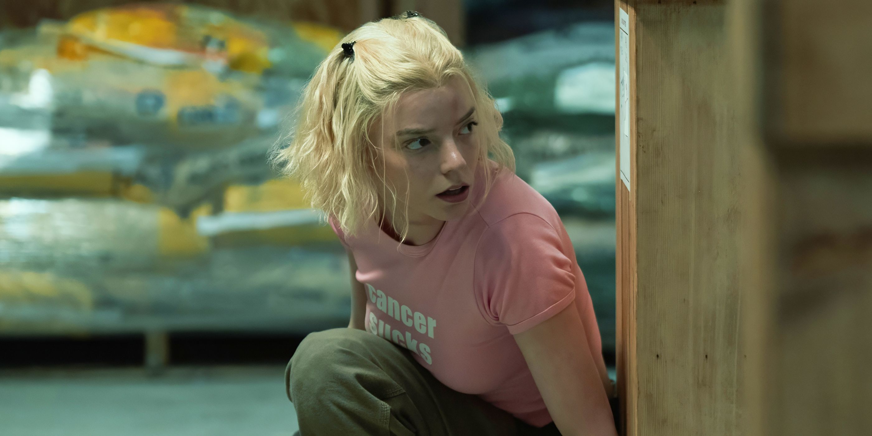 Anya Taylor-Joy Explains Why She Actually "Had Fun" Shooting 'Lucky's Intense Car Crash Stunt