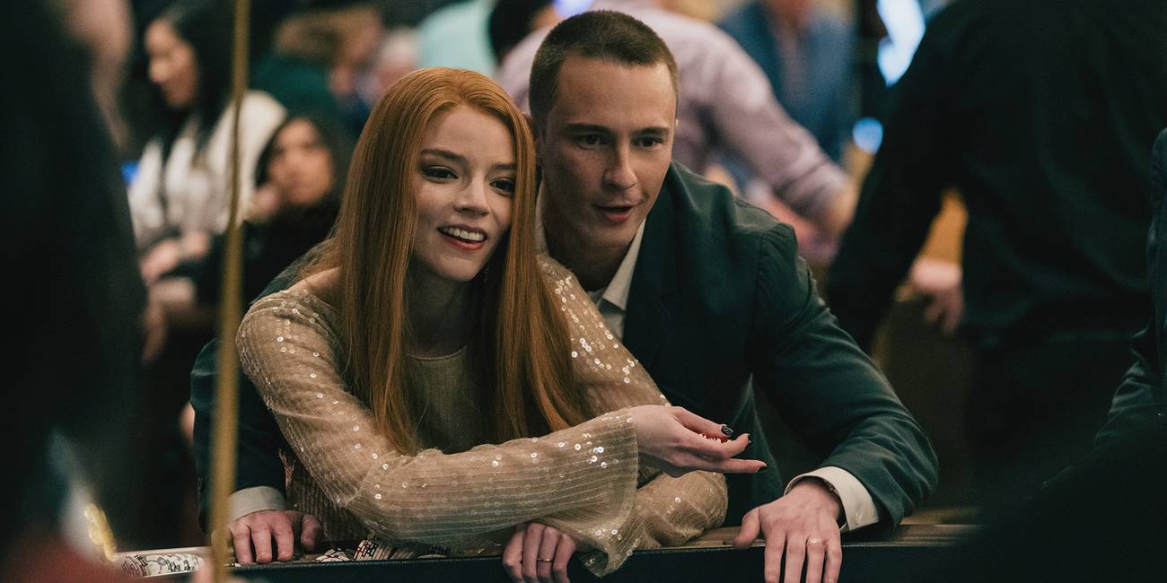 Anya Taylor-Joy and Drew Starkey in Lucky