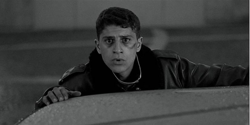 Saïd Taghmaoui in the ending of 'La Haine'