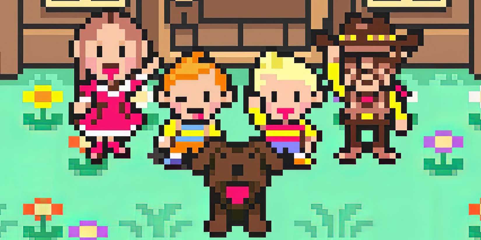 The main characters in mother-3