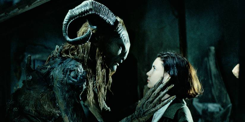 The Faun and Ofelia in 'Pan's Labyrinth'