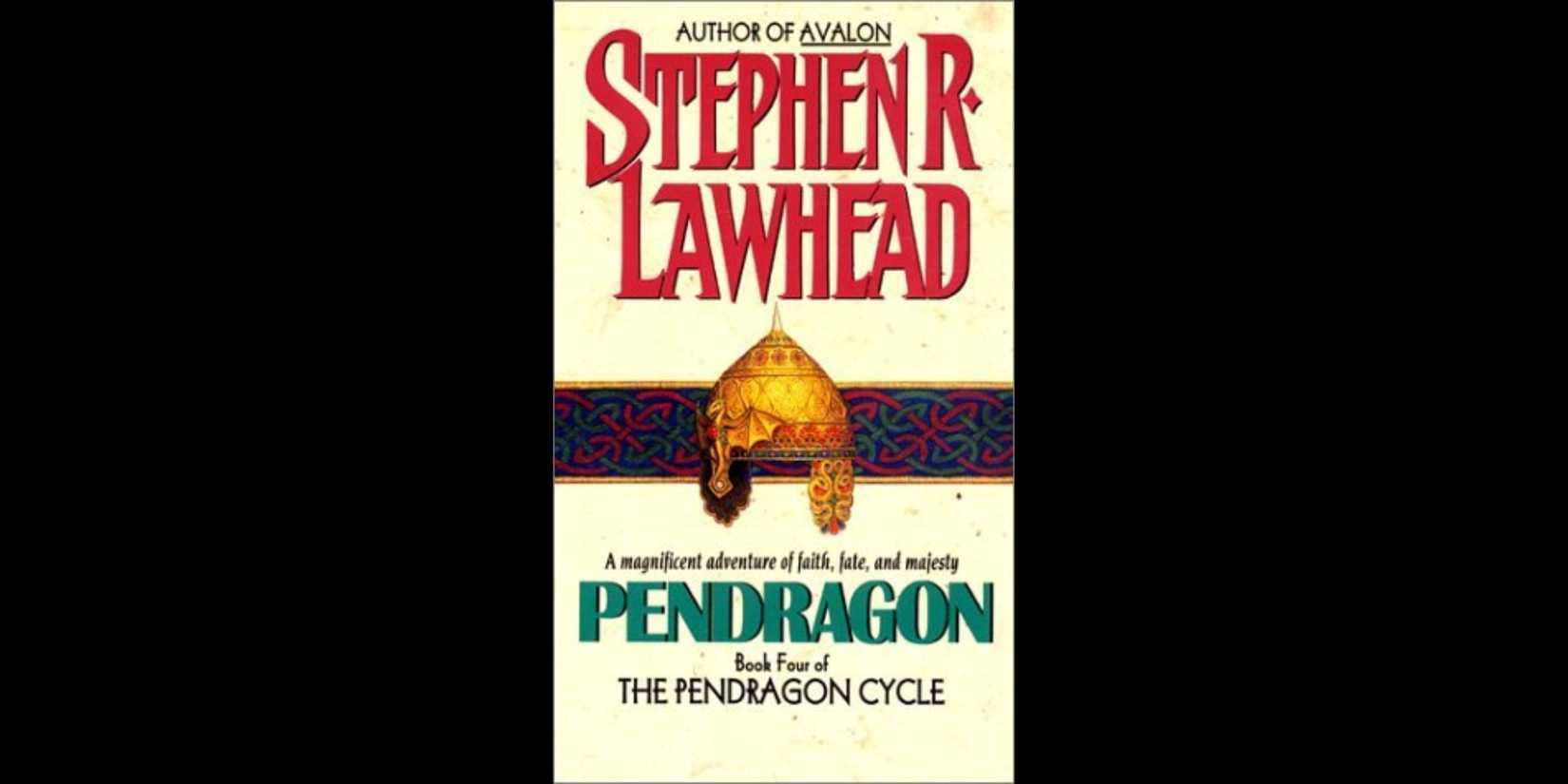 The book cover for 'Pendragon' by Stephen R. Lawhead.