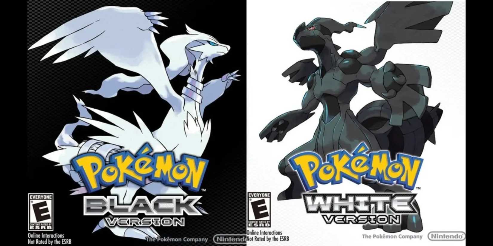 The cover for Pokémon Black and White