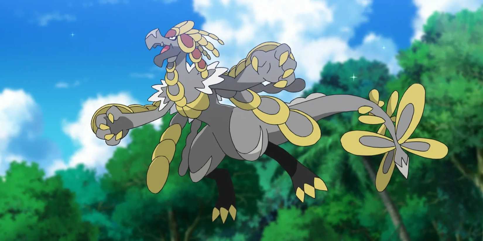 Kommo-o in the air