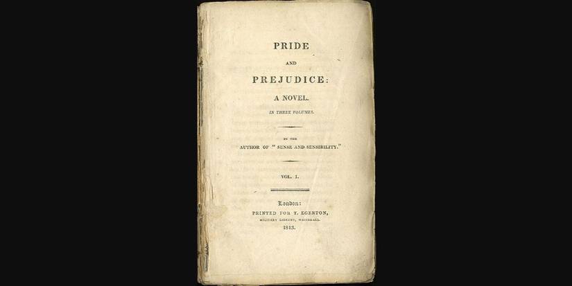 Pride and Prejudice 1813 book