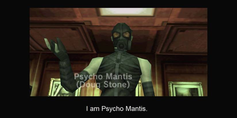 Psycho Mantis introducing himself in Metal Gear Solid