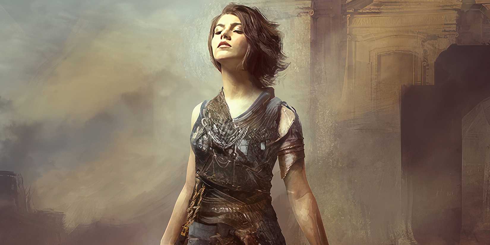Artwork of Red Sister by Bastien Lecouffe Deharme