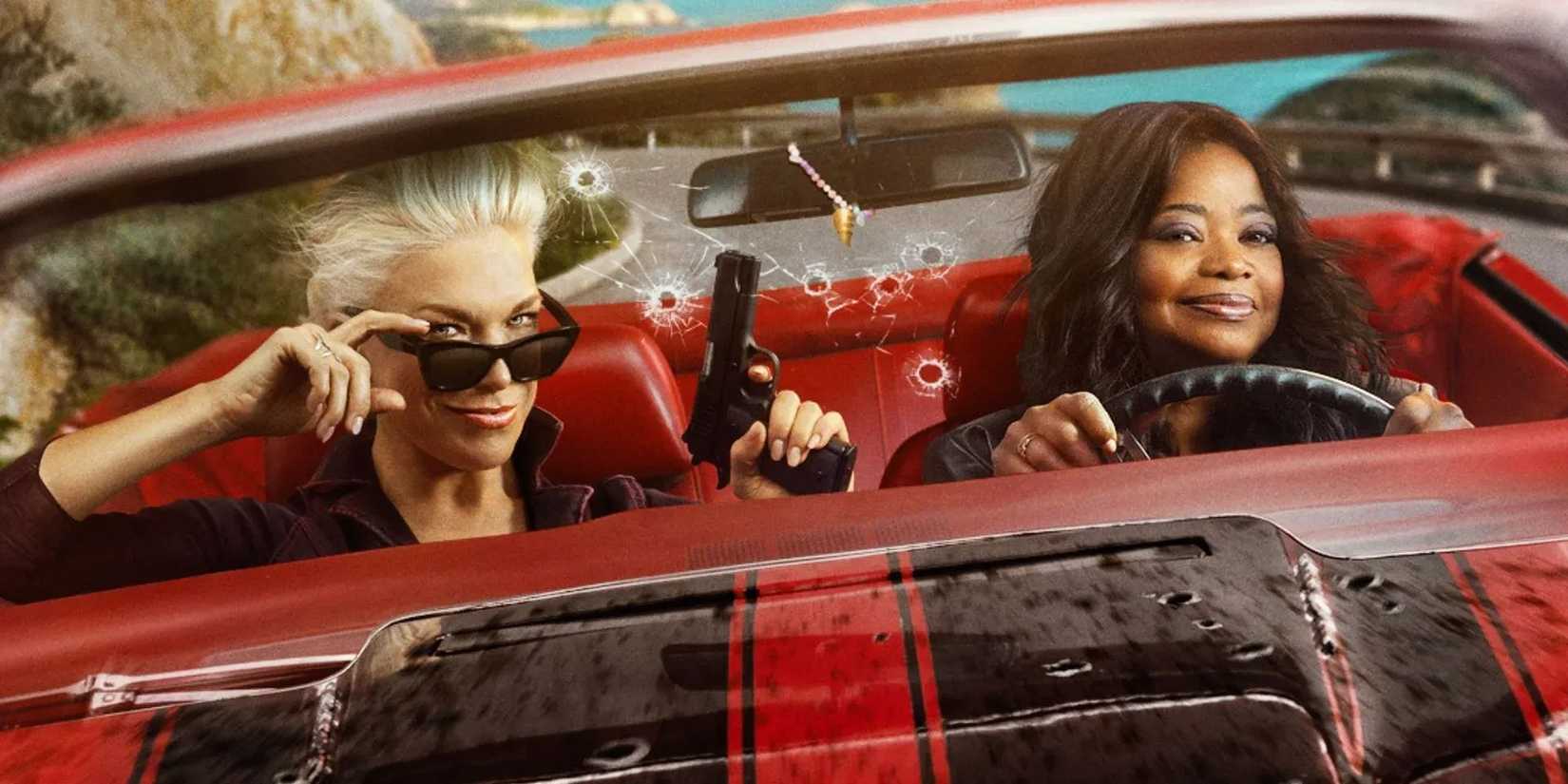 Hannah Waddingham and Octavia Spencer in the poster for 'Ride or Die'