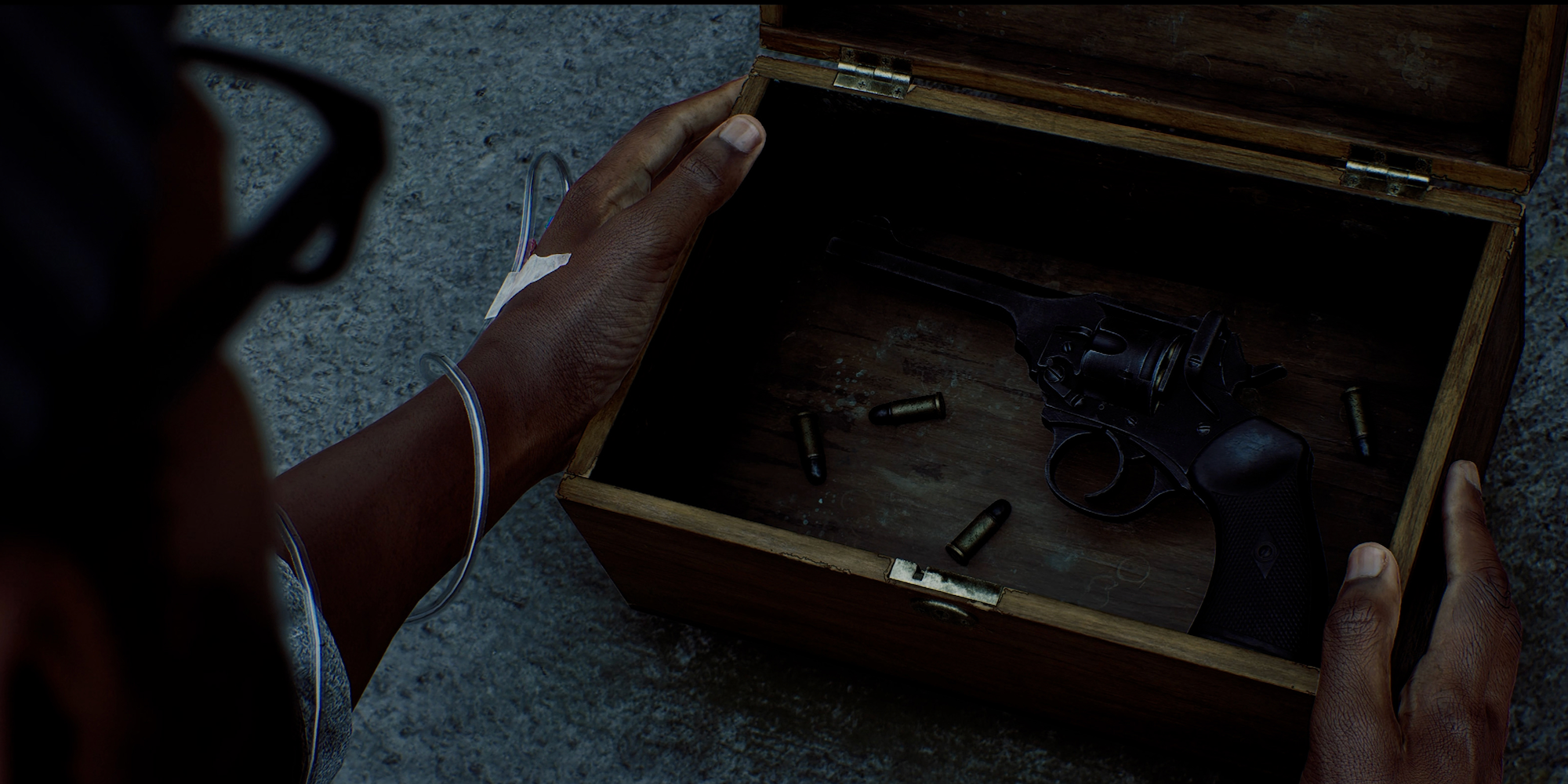 Discovering the gun in 'Silent Hill: Townfall'