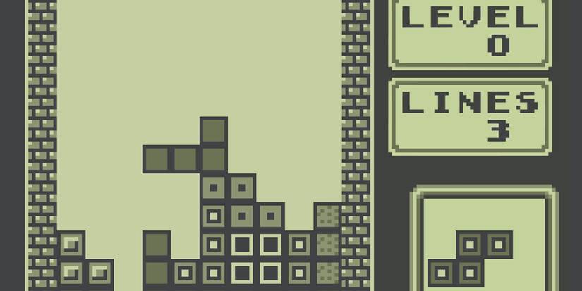 Still from 'TETRIS' for Game Boy